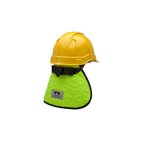 Protector Reutilizable Refrescante para Cabeza y Cuello, Amarillo PYRAMEX