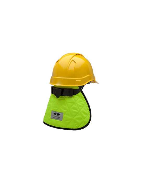 Protector Reutilizable Refrescante para Cabeza y Cuello, Amarillo PYRAMEX