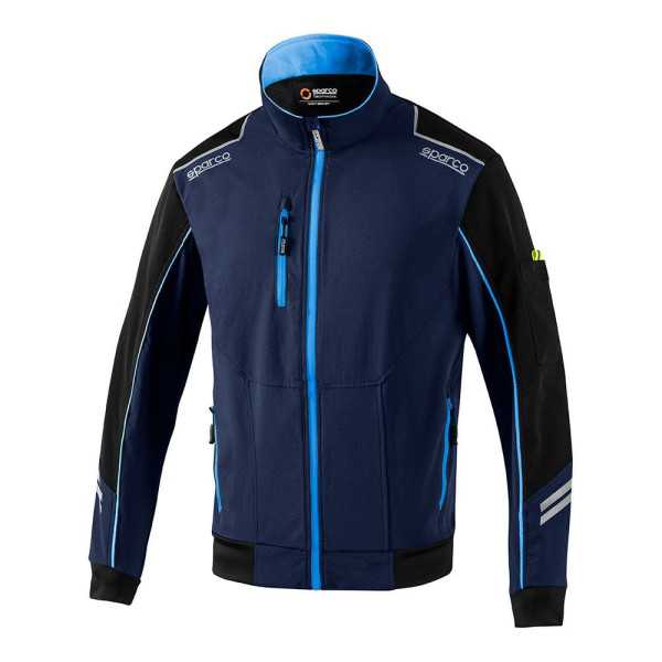 Chaqueta Light-Shell Tech Técnica, Azul Marino/Azul, Austin, T1 - S SPARCO
