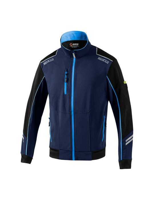 Chaqueta Light-Shell Tech Técnica, Azul Marino/Azul, Austin T3 - L SPARCO
