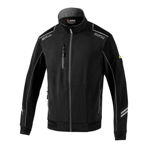 Chaqueta Light-Shell Tech Técnica, Negra/Gris, Austin, T4 - XL SPARCO