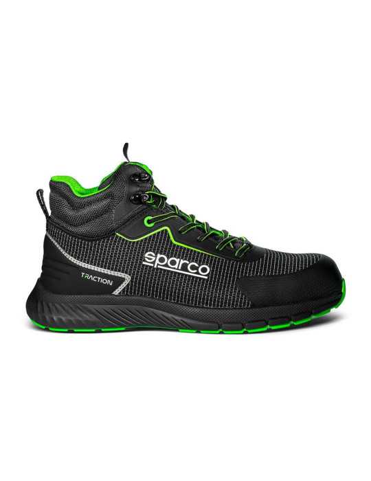 Bota de Seguridad Traction-H Naoki, Esd S3S Sr Fo Hro, Talla 38 SPARCO
