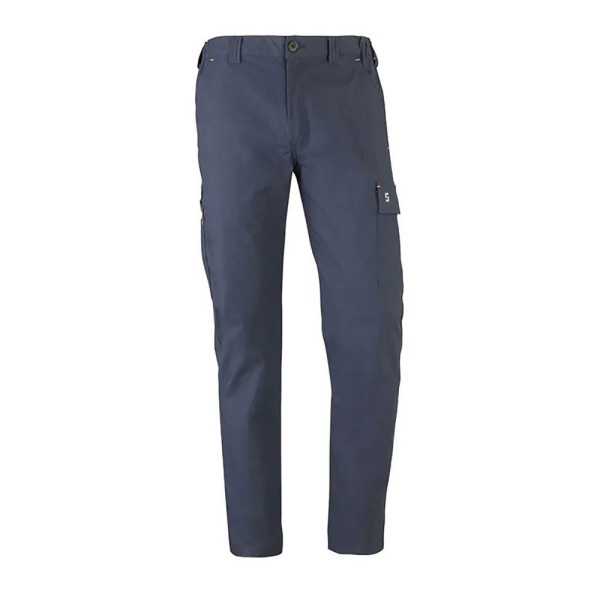 Pantalón Multibolsillo Elástico Road Azul Marino, Talla S JUBA