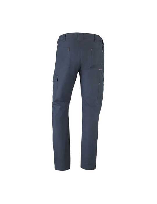 Pantalón Multibolsillo Elástico Road Azul Marino, Talla M JUBA