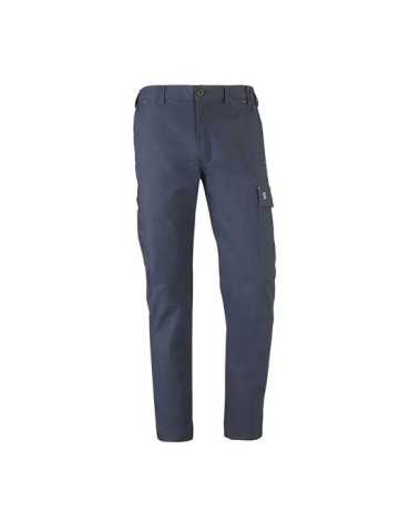 Pantalón Multibolsillo Elástico Road Azul Marino, Talla XL JUBA