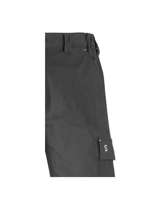 Pantalón Multibolsillo Elástico Road Gris, Talla XL JUBA