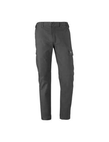Pantalón Multibolsillo Elástico Road Gris, Talla XXL JUBA