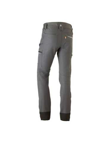 Pantalón Multibolsillo Elástico Dynamic Gris, Talla L JUBA 2
