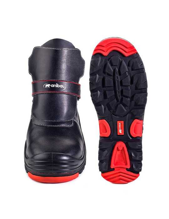 Bota Albañil, Termópilas, Diseño Metal Free, EN20345 S3 Hi Ci Hro SRC, Talla 42 ANIBAL