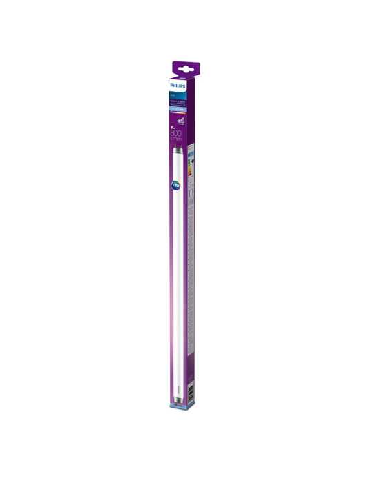 Lote de 4 Unidades Tubo LED T8 8 W 800 lm G13 6500 K Luz Fria Ø2,78 x 60 cm PHILIPS