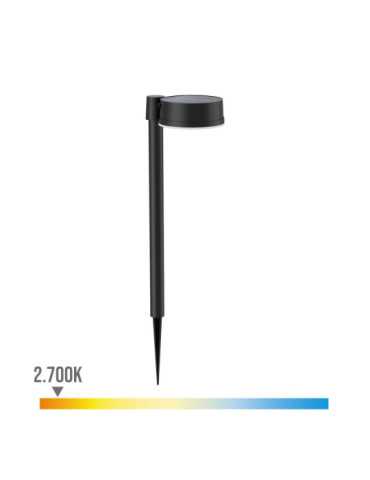 Estaca Solar Redondo, IP 44 1,5W, 200Im 2700K, Luz Cálida, Medidas: 11,2 x 14,2 x 54 cm PHILIPS
