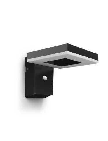Aplique Solar Mural Cuadrado ULTRAEFICIENTE,IP44 1,3W, 250Im 3000K, Luz Cálida PHILIPS 2