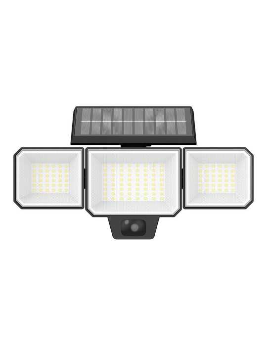 Aplique Solar Nysil con Sensor, Negro, 8,7 W, 5000 K, 1000 lm PHILIPS