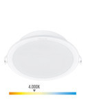 Downlight LED Empotrable Modelo Meson Color Blanco 23,5 W 4000 K 2550 Im Ø21,5 cm, Pack 2 unidades PHILIPS
