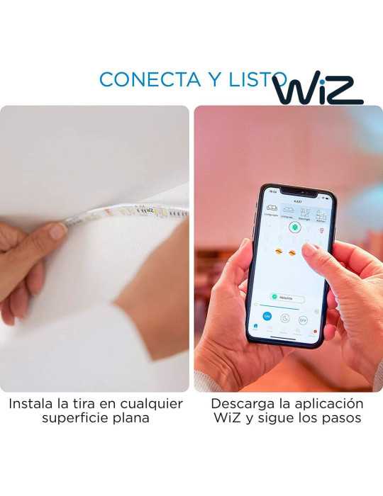 Tira de LED 2m 1.600lm Starterkit Wiz PHILIPS