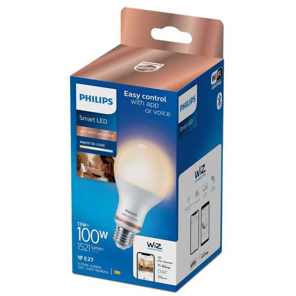 Bombilla Inteligente Standard E27 13 w 1521 lm 2700-6500 k Luz Blanca PHILIPS