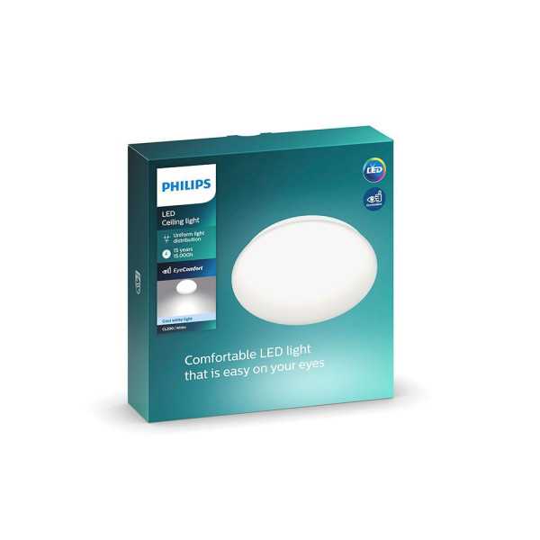 Plafón LED Circular Moire 17 W 4000 k 1900 lm Ø32 x 6,8 cm PHILIPS