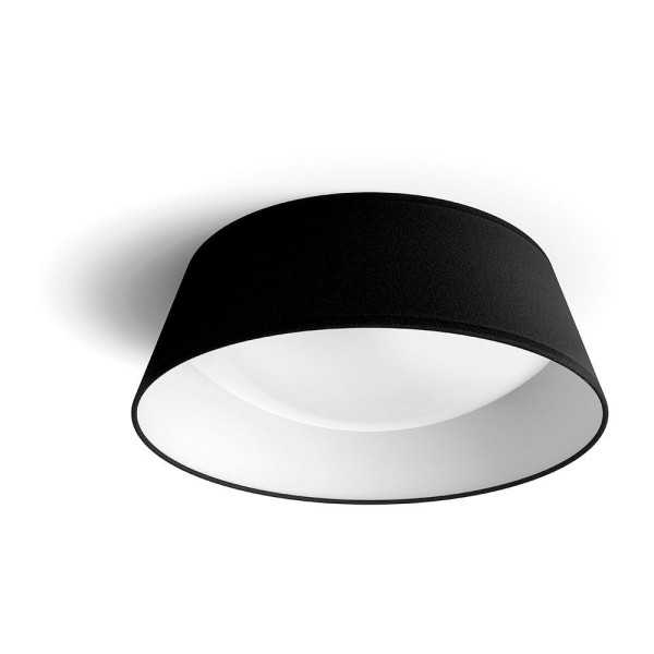 Plafón Interior LED 14 W 1.100 lm 3.000 K Negro Mod. Dawn, Ø34 cm PHILIPS