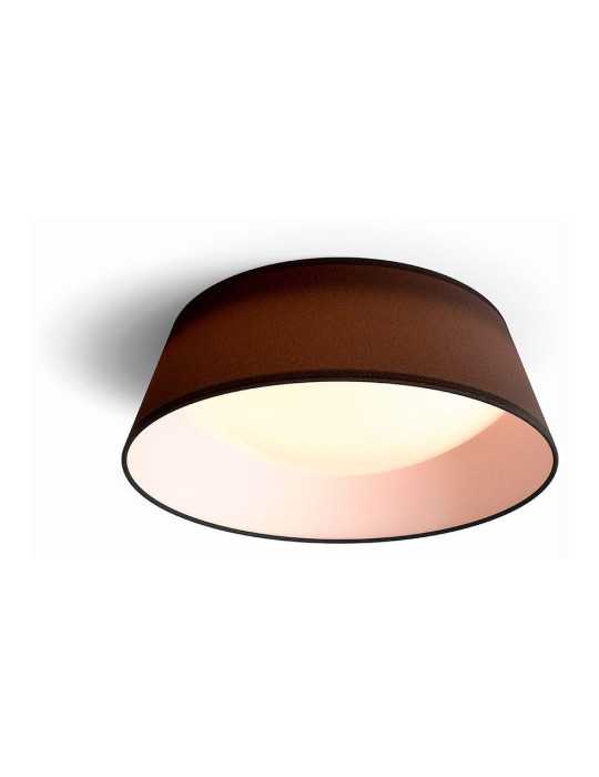 Plafón Interior LED 14 W 1.100 lm 3.000 K Negro Mod. Dawn, Ø34 cm PHILIPS