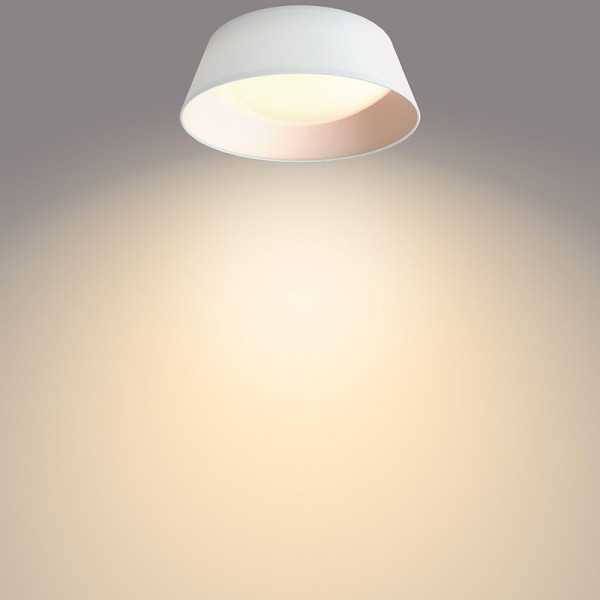 Plafón Interior LED 14 W 1.100 lm 3.000 K Blanco Mod. Dawn, Ø34 cm PHILIPS