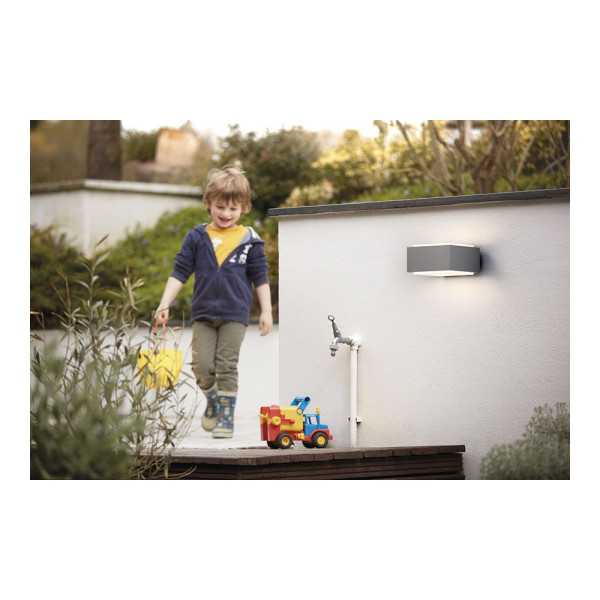Aplique LED E27 Modelo Hedgehog Gris 18,2 x 16 x 9,1 cm PHILIPS