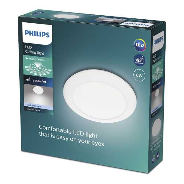 Plafón LED Circular Cinnabar 17 W 4000 k 1500 lm Ø32 x 7,9 cm PHILIPS