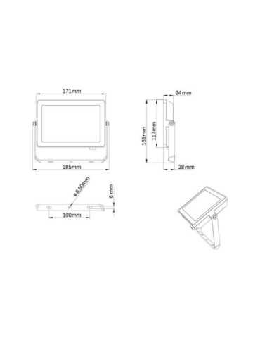 Proyector 30 W 2850 lm 6500 K IP65 PHILIPS 2