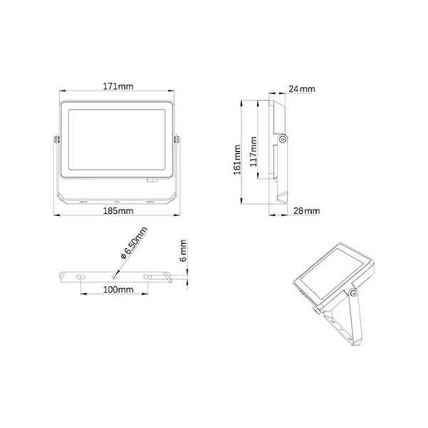 Proyector 30 W 2850 lm 6500 K IP65 PHILIPS