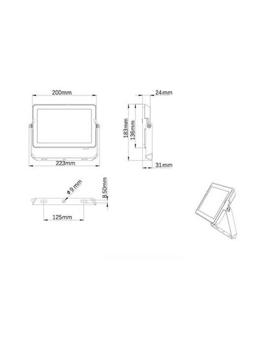 Proyector 50 W 4750 lm 6500 K IP65 PHILIPS