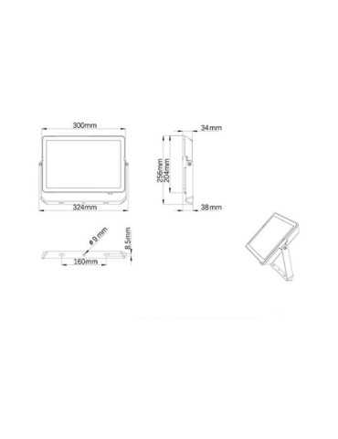 Proyector 100 W 9500 lm 6500 K IP65 PHILIPS 2