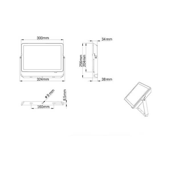 Proyector 100 W 9500 lm 6500 K IP65 PHILIPS
