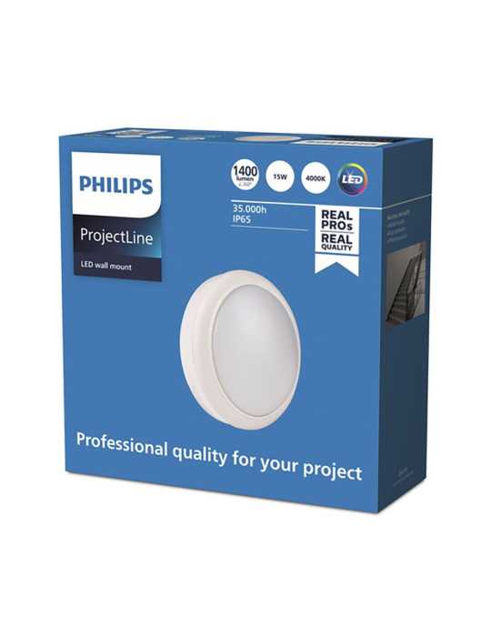 Aplique de Pared Mount REDONDO15W 1400 lm 4000K PHILIPS