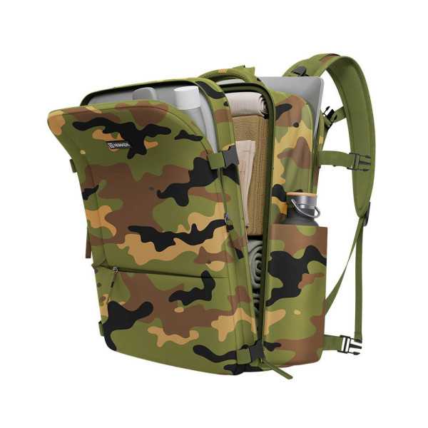 Mochila de 20 l Explorer Backpack B40 40 x 25 x 20 cm. Estampado Camuflaje NUMADA