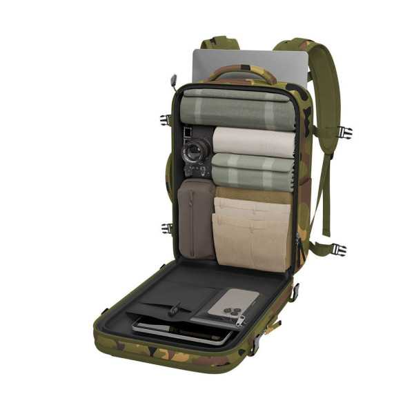 Mochila de 20 l Explorer Backpack B40 40 x 25 x 20 cm. Estampado Camuflaje NUMADA