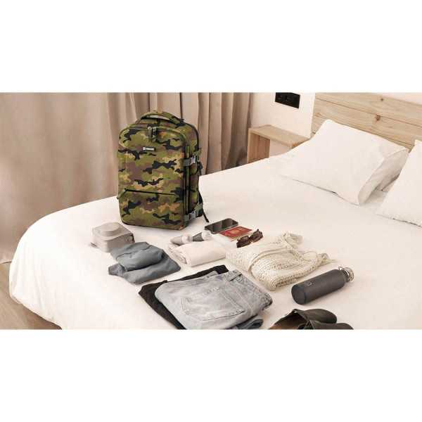 Mochila de 20 l Explorer Backpack B40 40 x 25 x 20 cm. Estampado Camuflaje NUMADA