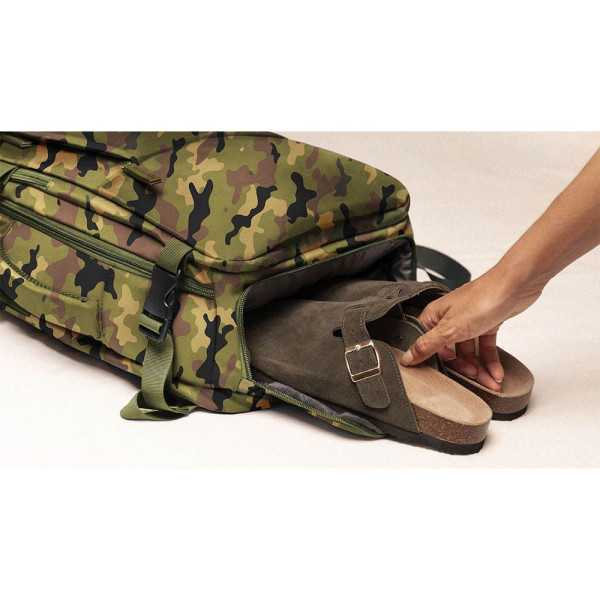 Mochila de 20 l Explorer Backpack B40 40 x 25 x 20 cm. Estampado Camuflaje NUMADA