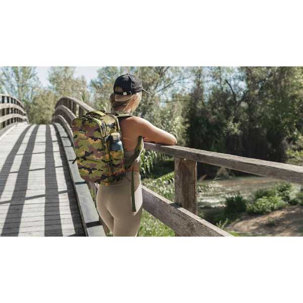 Mochila de 20 l Explorer Backpack B40 40 x 25 x 20 cm. Estampado Camuflaje NUMADA