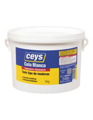 Cola Blanca Madera Bote 5 kg CEYS