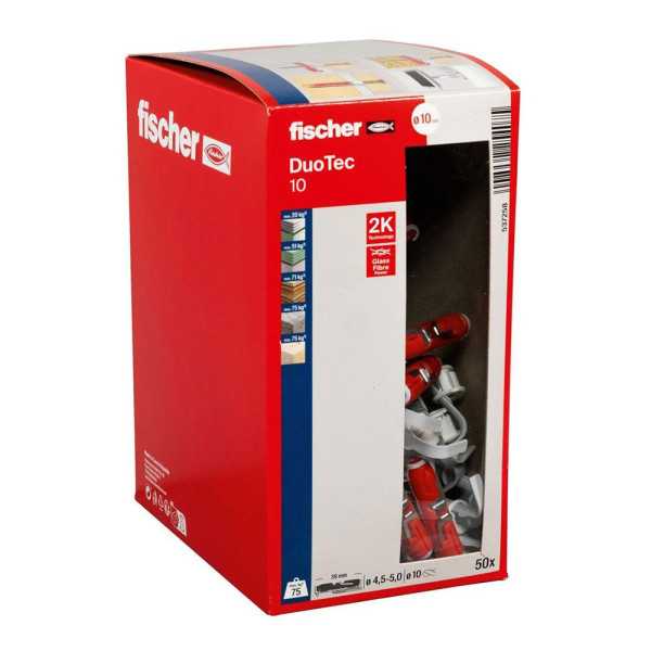 Taco Duo Tec 10 (Bolsa 50 uds) FISCHER