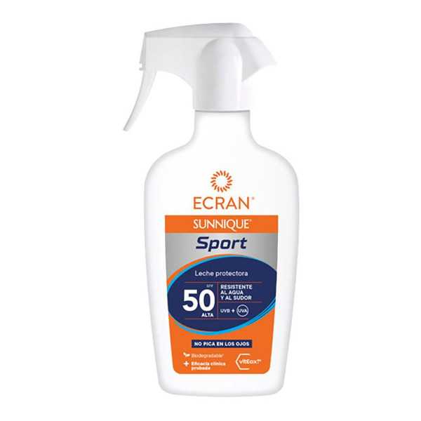 Leche Protectora Solar en Pistola Sport SPF50 270 ml ECRAN