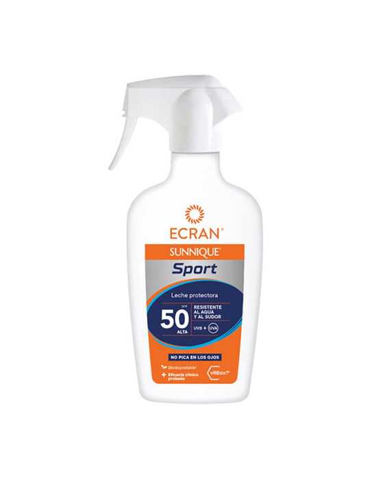 Leche Protectora Solar en Pistola Sport SPF50 270 ml ECRAN