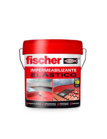 Impermeabilizante Elástico Blanco 4 L FISCHER