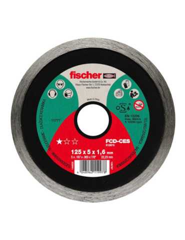 Disco Diamantado para Cerámica Fcd-Ces Ø115 x 1,6 x 22,23 mm FISCHER