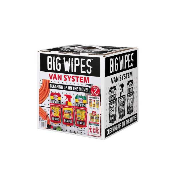 Kit Limpieza Van System BIG WIPES