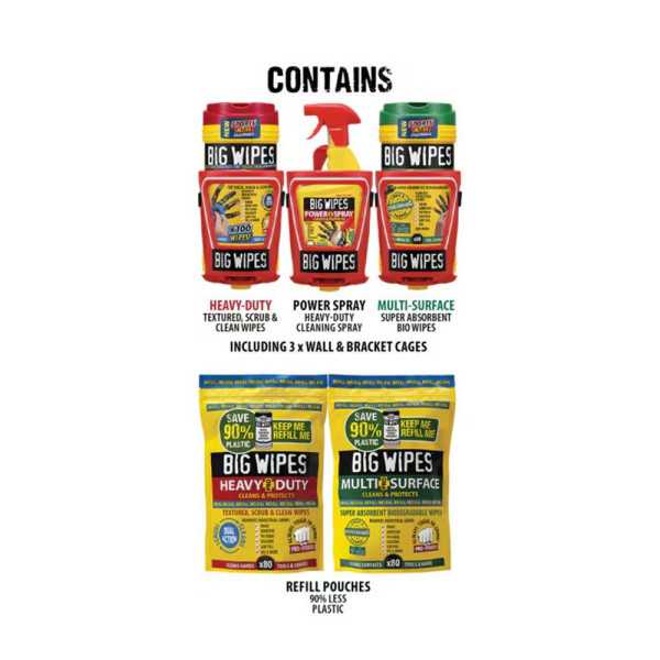 Kit Limpieza Van System BIG WIPES