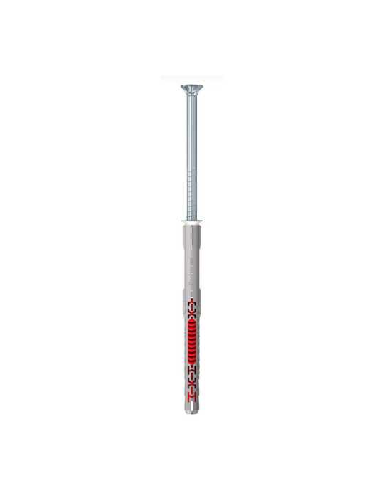 Tacos de Expansión Duoxpand T Ø10 x 120 mm + Tornillos Ø7 x 127 mm, Bolsa 10 uds FISCHER