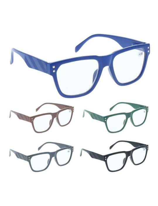 Lote de 30 Unidades Gafas de Lectura con Funda, Modelos Variados. Expositor de 30 uds EYE CATCHER