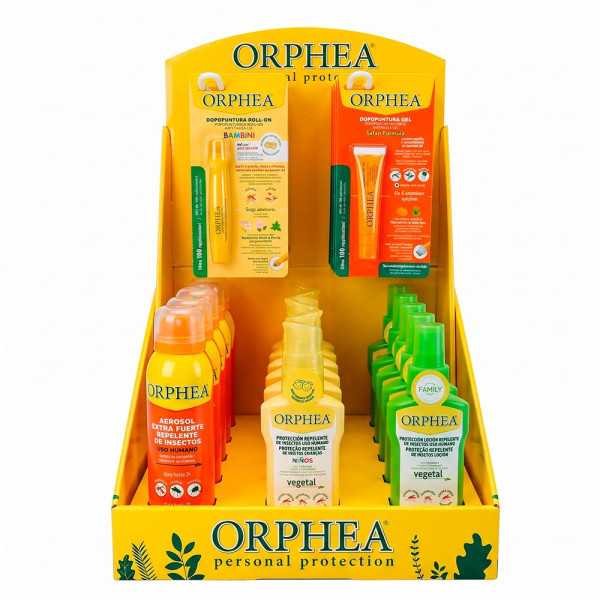 Expositor Sobremesa Repelentes Mosquitos 30 uds ORPHEA