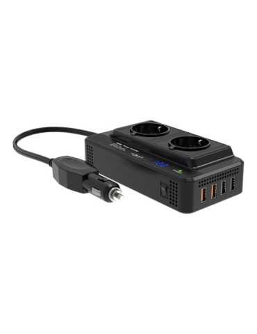 Inversor de Corriente para Coche 200W, 12V A 220V NK
