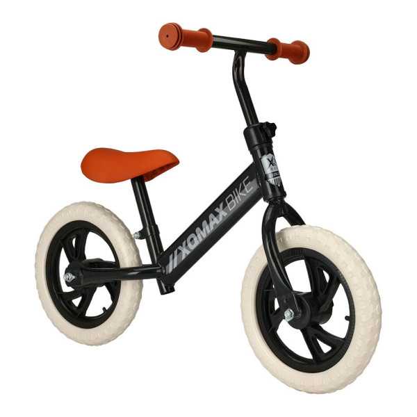 Bicicleta de Equilibrio y Aprendizaje para Niños, Negra, Máx 40 kg XQMAX